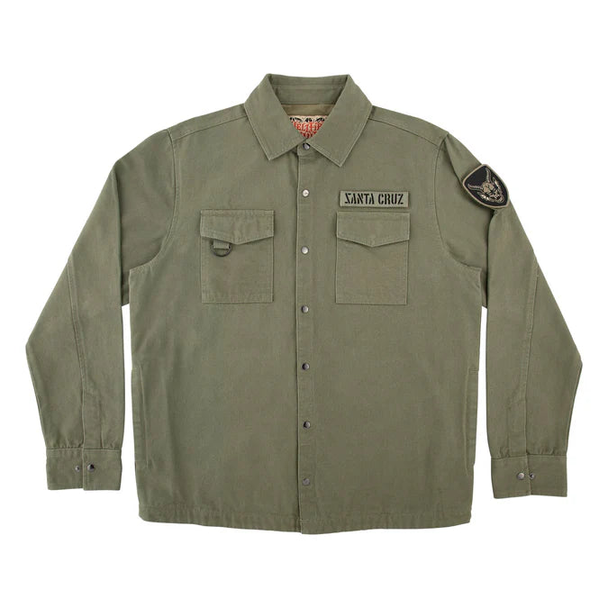 Santa Cruz Stranger Things Crawl Military L/s Jacket