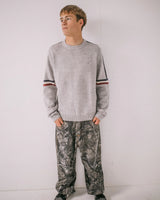 Rusty Moritz 2.0 Grey Marle Crew Knit Sweater