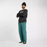 New Balance Numeric Logo Black French Terry Crewneck Sweatshirt