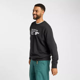 New Balance Numeric Logo Black French Terry Crewneck Sweatshirt