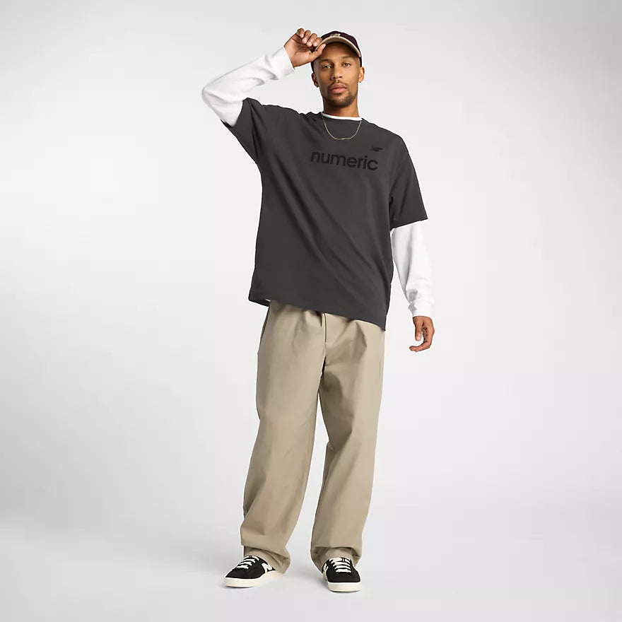 New Balance Numeric Faded Black S/s Shirt