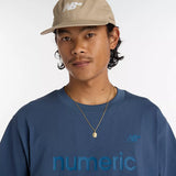 New Balance Numeric Cotton Jersey Vintage Indigo S/s Shirt