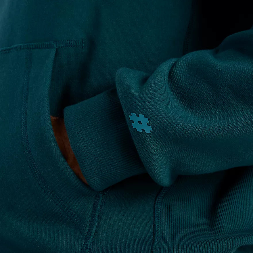 New Balance Numeric Medusa Green French Terry Hooded Sweatshirt