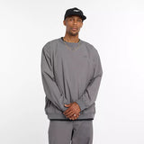 New Balance Numeric Castlerock Woven Crewneck Sweatshirt