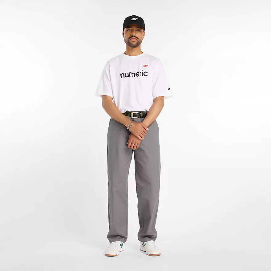 New Balance Numeric Linear Logo White S/s Shirt