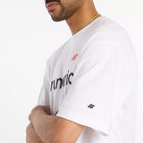 New Balance Numeric Linear Logo White S/s Shirt