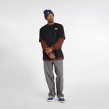 New Balance Numeric Small Logo Black S/s Shirt