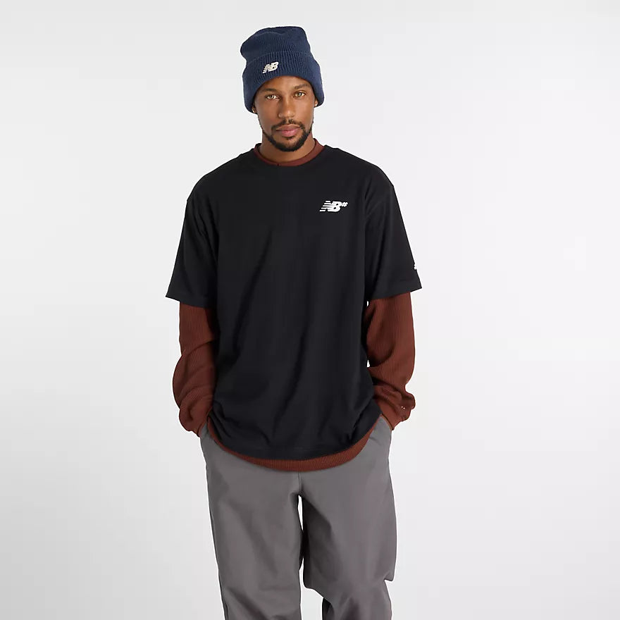 New Balance Numeric Small Logo Black S/s Shirt