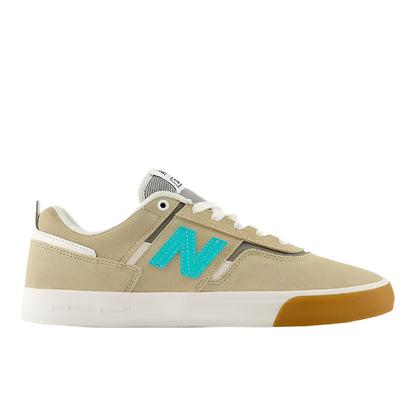 New Balance Numeric 306 Jamie Foy Tan Turquoise Shoes