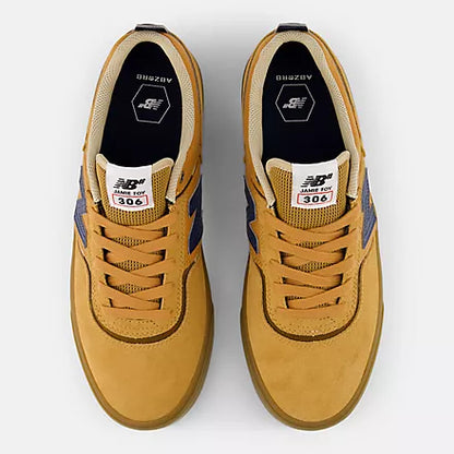 New Balance Numeric 306 Jamie Foy Wheat / Navy Shoes