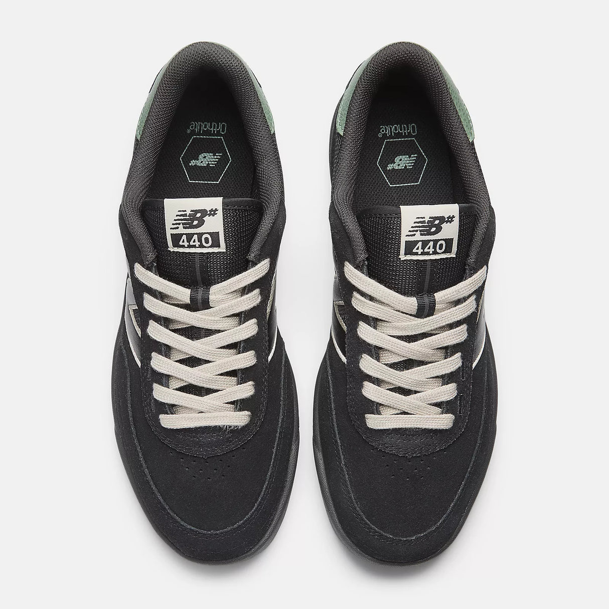 New Balance Numeric 440 V2 Black/White Shoes (NM440BG2)
