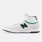 New Balance Numeric 440 High White Black Green Shoes