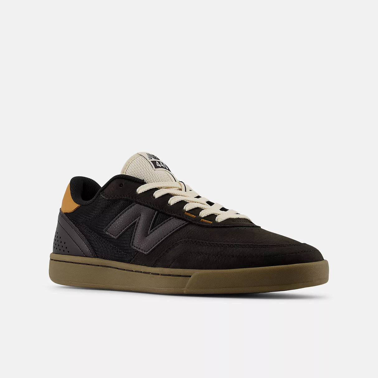 New Balance Numeric 440 V2 Black / Orange / Gum Shoes (NM440JS2)