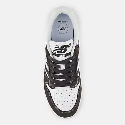 New Balance Numeric 480 WIDE Dark Grey White Shoes