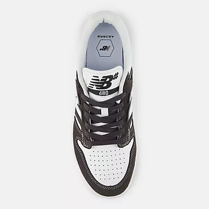 New Balance Numeric 480 WIDE Dark Grey White Shoes