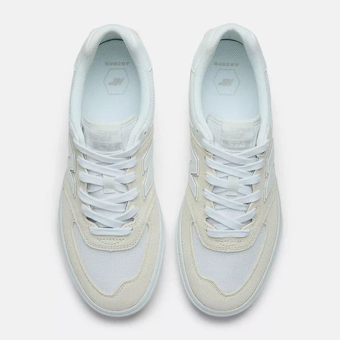 New Balance Numeric 574 Vulc White Shoes