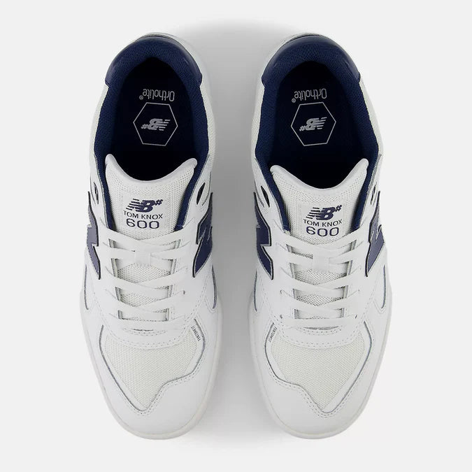 New Balance Numeric 600 Tom Knox White/Navy Shoes