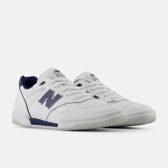 New Balance Numeric 600 Tom Knox White/Navy Shoes