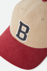 Brixton BIG B Sand/Burgundy MP Cap