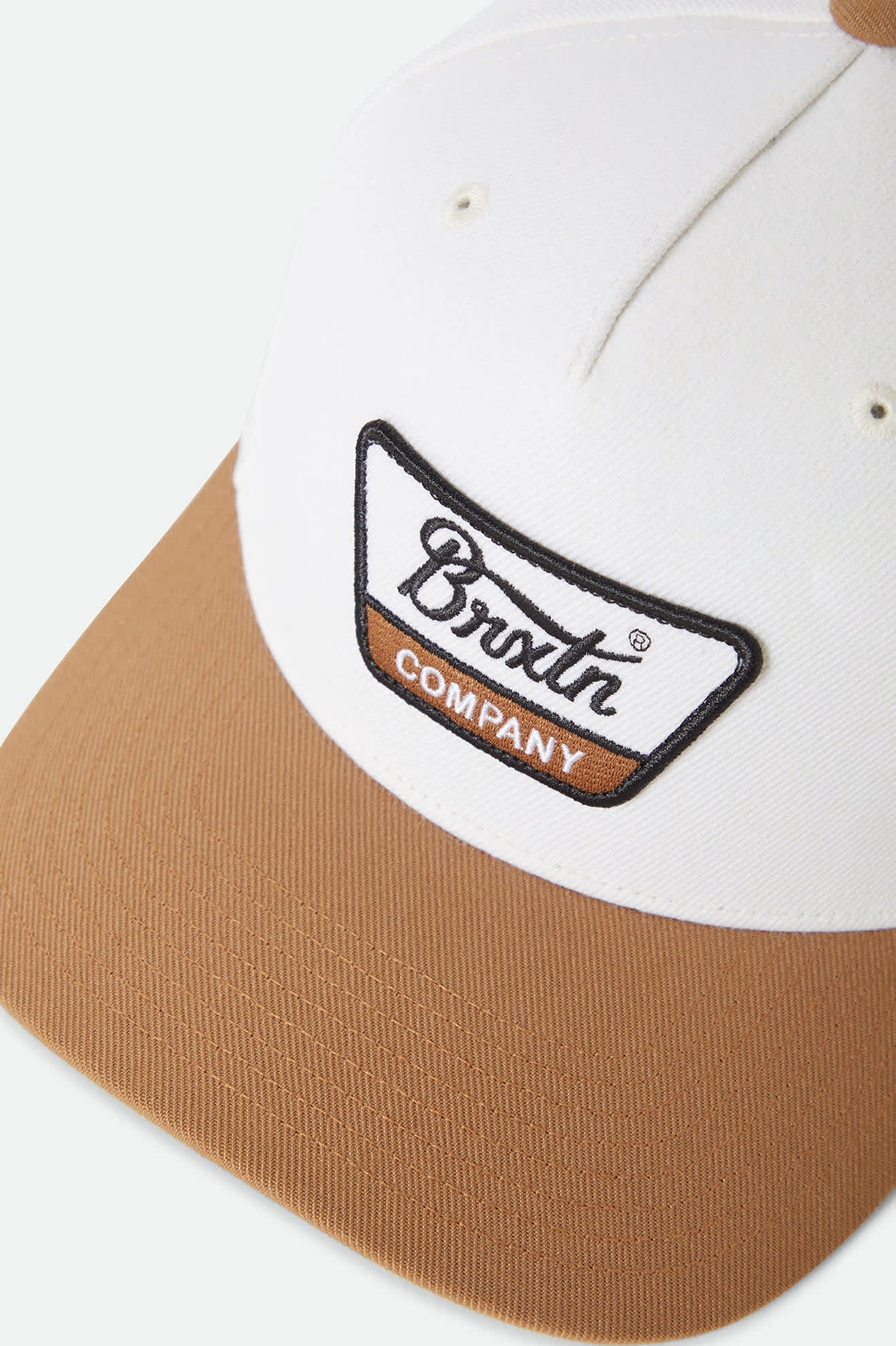 Brixton Linwood OFF White/Copper C Netplus MP Snapback Hat