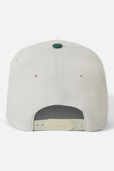 Brixton Linwood Netplus MP Off White Primal Green Snapback Hat
