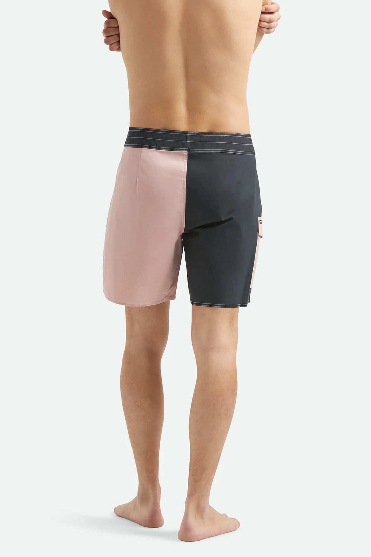 Brixton Classic Black Silver Pink 17" Trunk