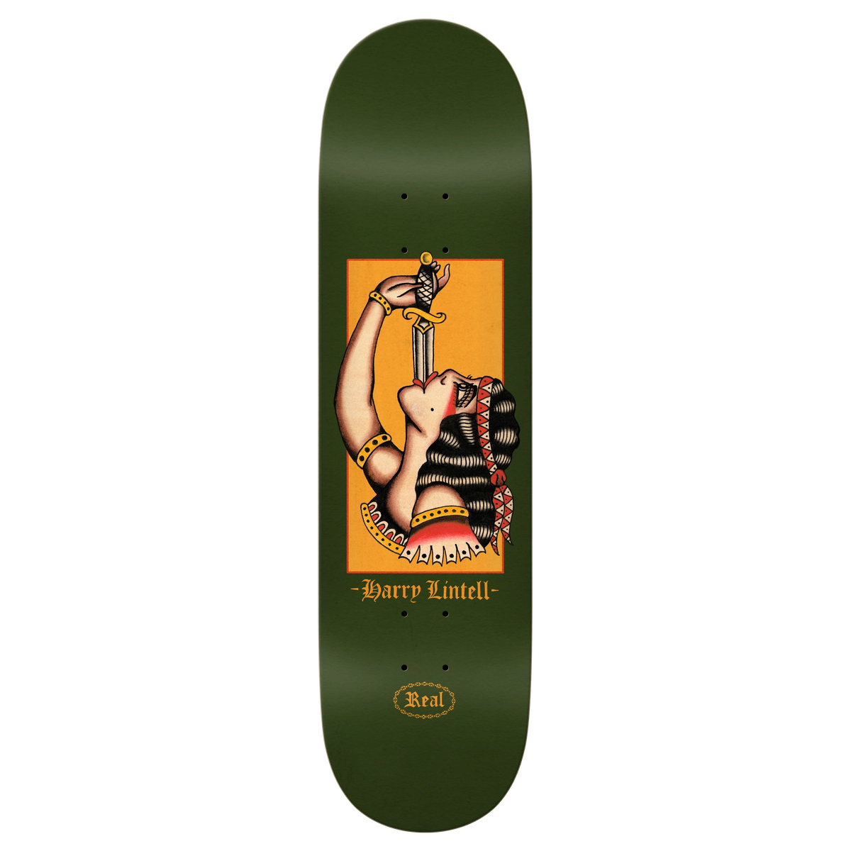 Real Harry Sword Swallower True Fit 8.38" Skateboard Deck