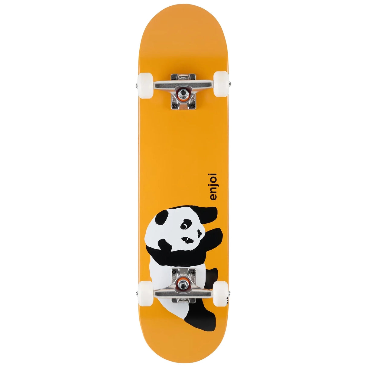 Enjoi Orange Panda First Push Complete Skateboard