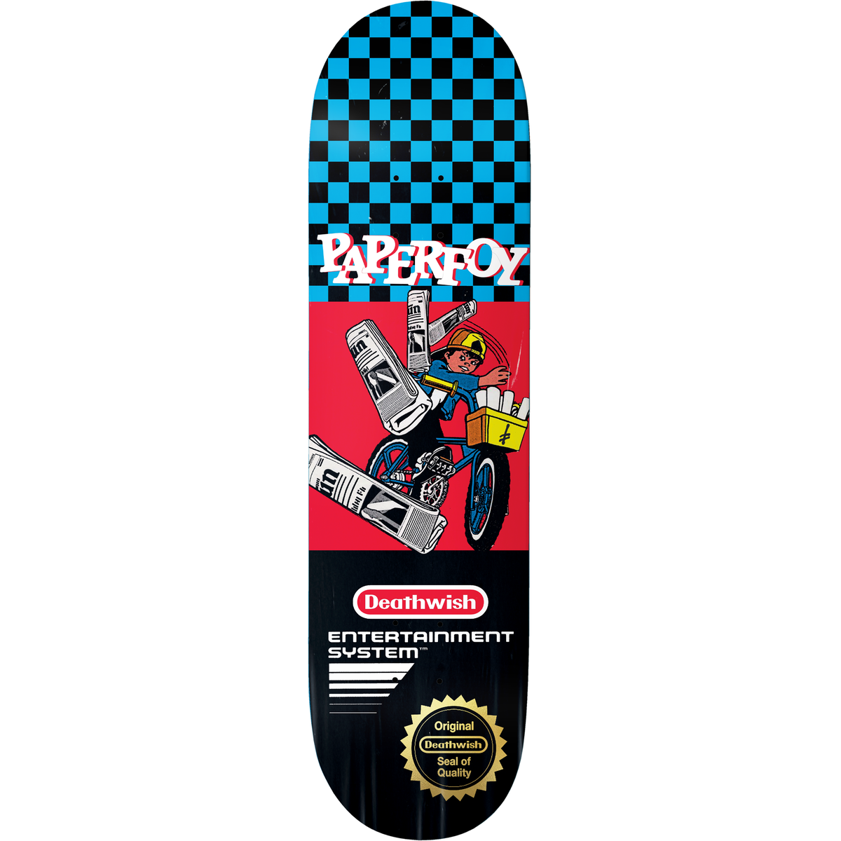 Deathwish Jamie Foy Paper Foy 8.25" Skateboard Deck