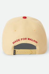 Brixton TWO Boots C Celestial Yellow/RED NP MP Snapback Hat