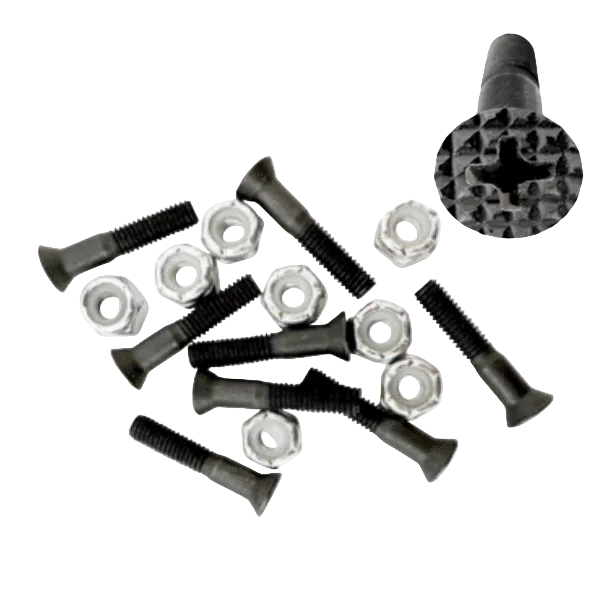 Slappy 1" Black Phillips Grip Tip Hardware