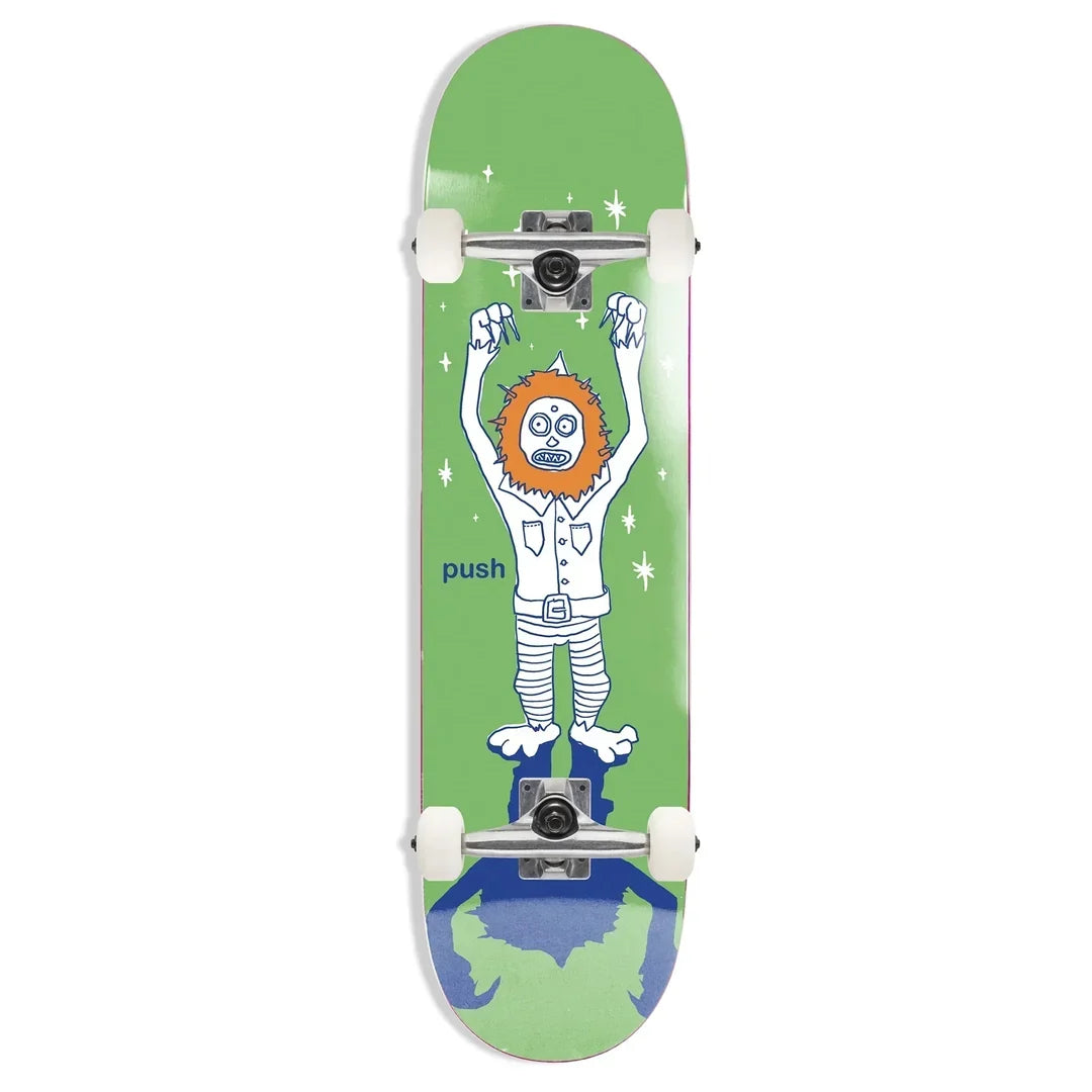 Push Frosty Sketch First Push Green 6.75" Complete Skateboard