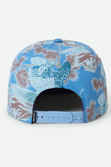 Brixton Rainier X Brixton Blue SKY HP Snapback Hat
