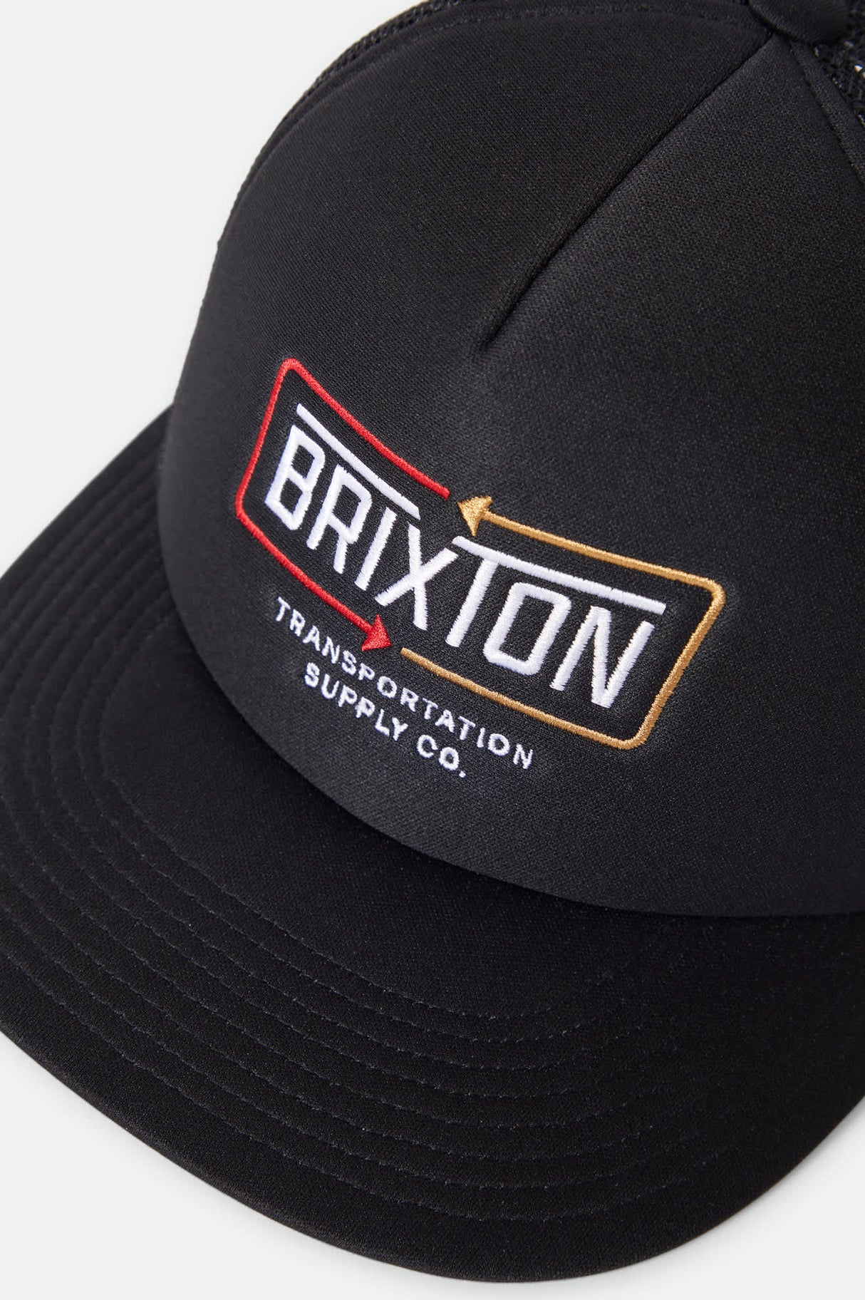Brixton Caldwell Black/Black NP HP Trucker Hat