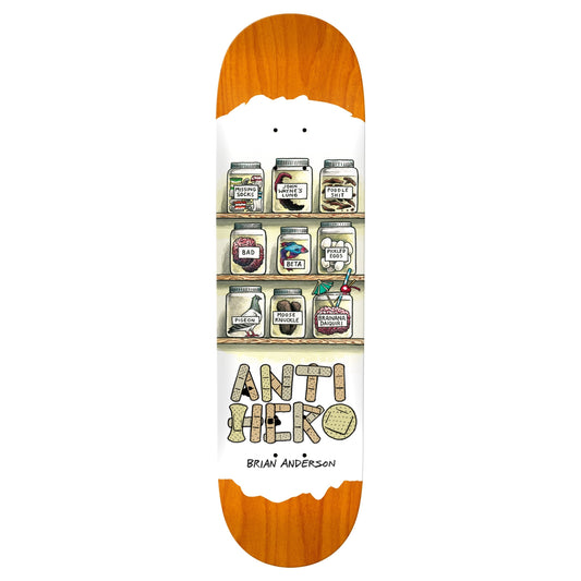 Anti-Hero Brian Anderson Medicine 8.75" Assorted Stain Skateboard Deck