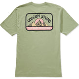Volcom Great Divide Olive Green S/s Shirt