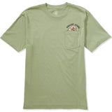 Volcom Great Divide Olive Green S/s Shirt