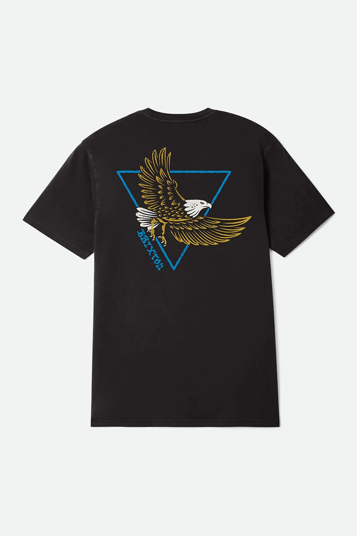 Brixton Opal Black Worn Wash S/s Standard Tee Shirt