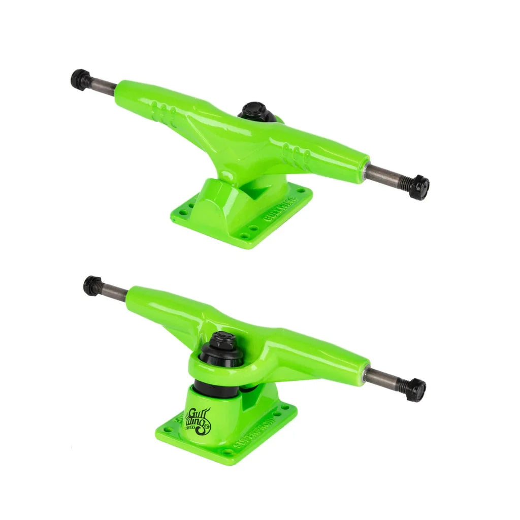 Gullwing Pro III Neon Green 9.0" Skateboard Truck
