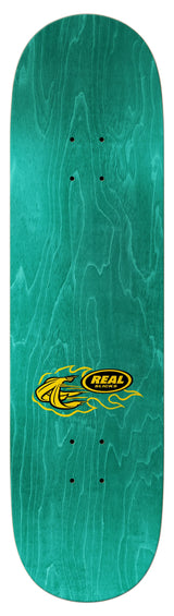 Real Slicks Yellow 8.25" Skateboard Deck