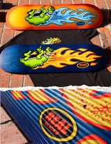 Real Slicks Yellow 8.25" Skateboard Deck