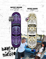 Real Hayley Wilson Threadline 8.38" True Fit Skateboard Deck