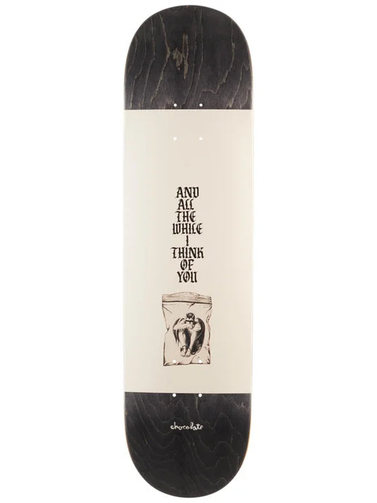 Chocolate Trahan White Lines Skateboard Deck