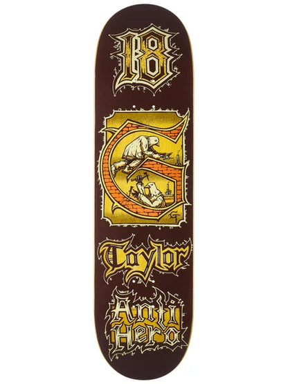Anti-Hero Grant Taylor Medieval 8.38" Skateboard Deck
