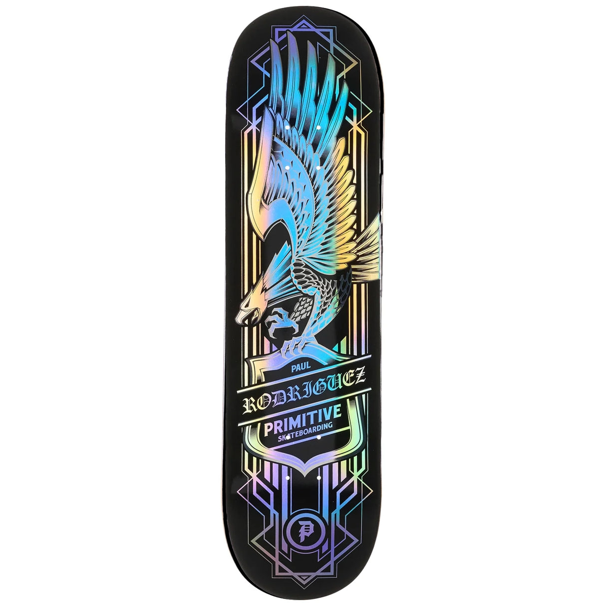 Primitive Paul Rodriguez Eagle Spectra Foil 8.25" Skateboard Deck