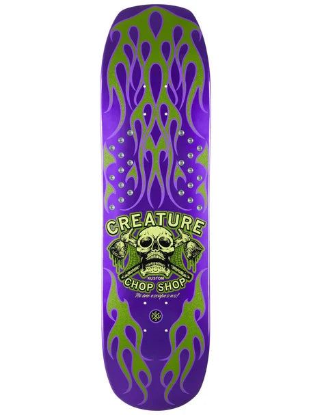 Creature Chop Shop Flame 8.5" Skateboard Deck