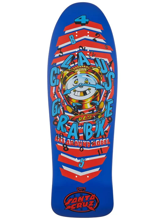Santa Cruz Grabke All Around Reissue 9.89" Shaped Skateboard Deck
