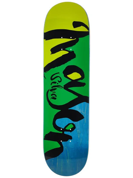 Real Mason Silva Script Colorblock 8.5" Skateboard Deck