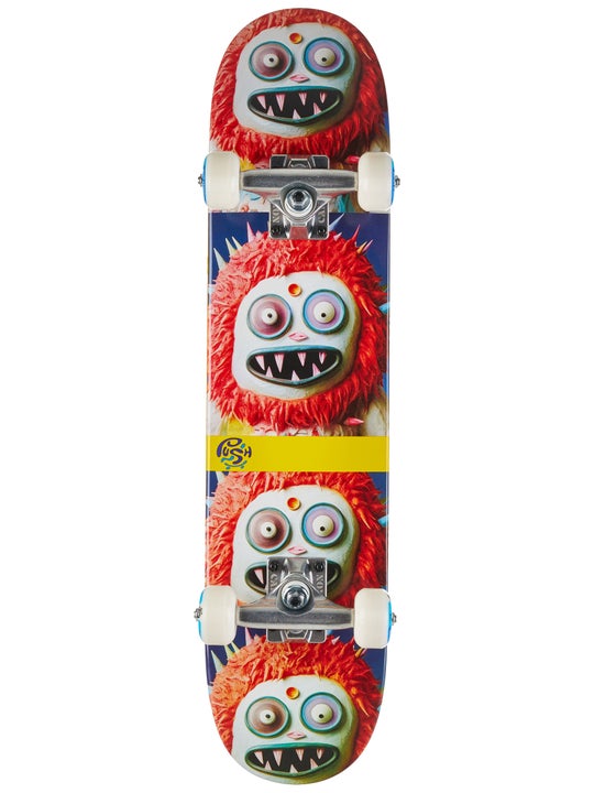Push Frosty First Push Soft Top Red Blue 6.5" Complete Skateboard