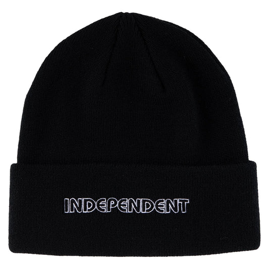 Independent Groundwork Long Shoreman Black Beanie
